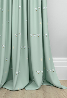 Puddle Down, Mummy Duck Egg - Made to Measure Curtains